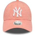 rozowa-regulowana-czapka-z-daszkiem-dla-kobiet-9forty-jersey-new-york-yankees-mlb-new-era