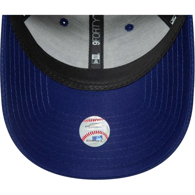 kepure-islenkta-melyna-reguliuojamas-9forty-diamond-era-essential-los-angeles-dodgers-mlb-new-era