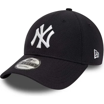 Kepurė išlenkta tamsiai mėlyna reguliuojama juostelė 9FORTY Diamond Era Essential New York Yankees MLB New Era