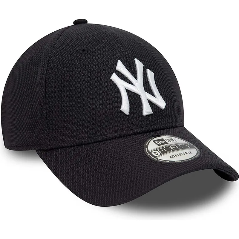 kepure-islenkta-tamsiai-melyna-reguliuojamas-9forty-diamond-era-essential-new-york-yankees-mlb-new-era
