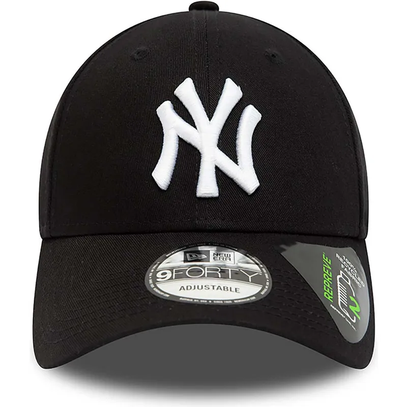 cap-islenkta-black-adjustable-strap-9forty-repreve-league-essential-new-york-yankees-mlb-new-era