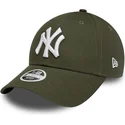 kepure-islenkta-zalia-reguliuojama-juostele-9forty-league-essential-new-york-yankees-mlb-new-era