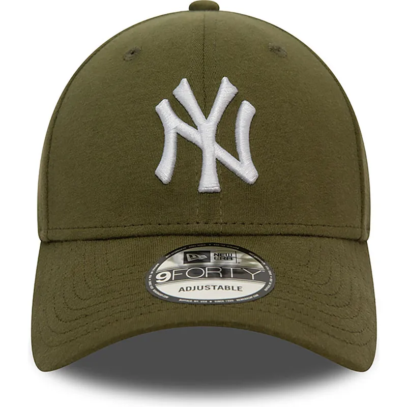 regulowana-zielona-czapka-z-daszkiem-9forty-jersey-essential-new-york-yankees-mlb-od-new-era