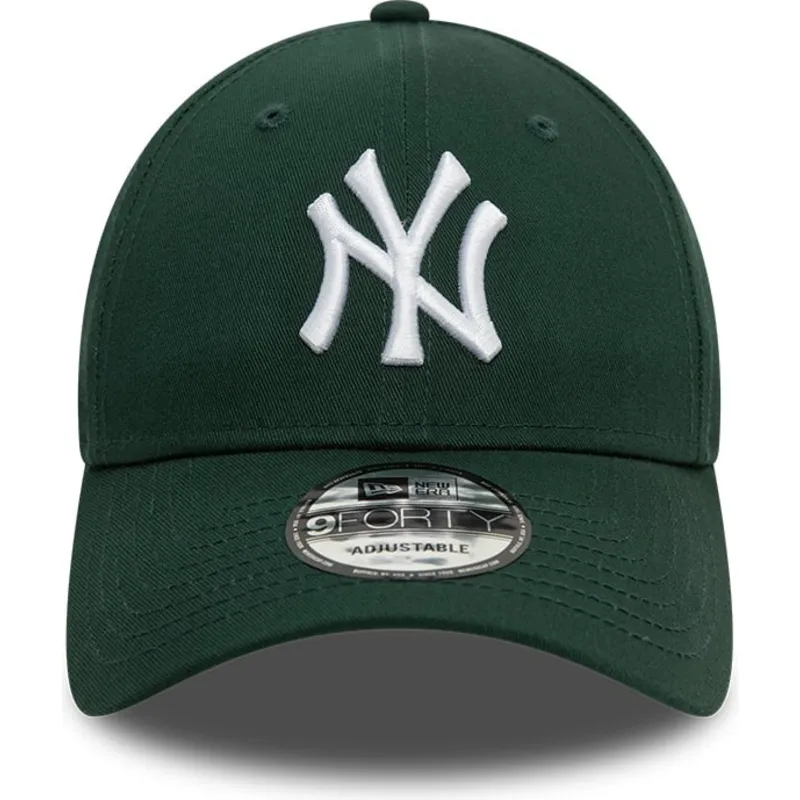 kepure-islenkta-zalia-reguliuojama-juostele-9forty-league-essential-new-york-yankees-mlb-new-era