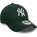 kepure-islenkta-zalia-reguliuojama-juostele-9forty-league-essential-new-york-yankees-mlb-new-era