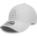 kepure-islenkta-balta-reguliuojama-juostele-9forty-league-essential-los-angeles-dodgers-mlb-new-era