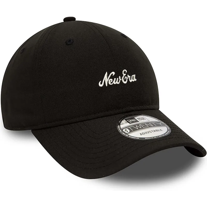 kepure-islenkta-juoda-reguliuojamas-9twenty-repreve-heritage-script-new-era