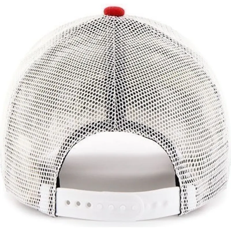 kepure-islenkta-raudona-snapback-new-york-yankees-mlb-47-brand