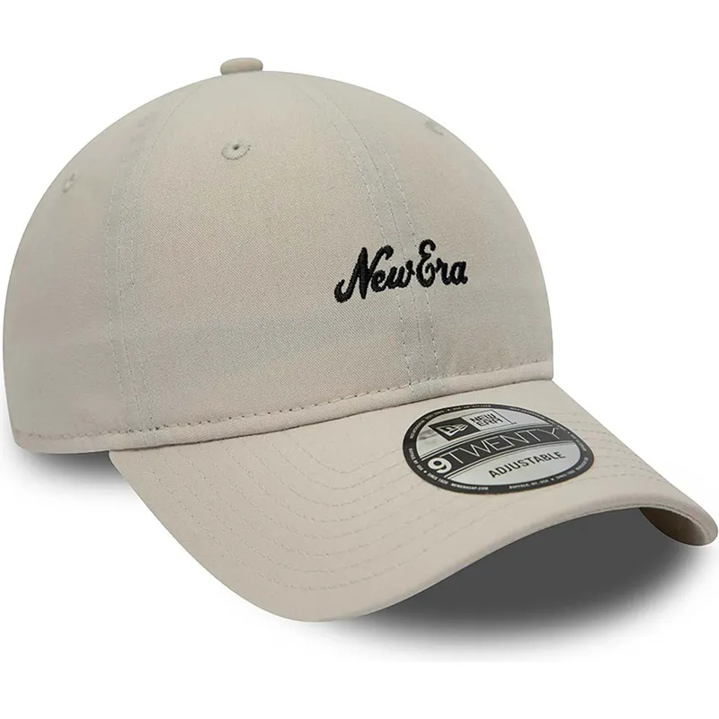 bezowa-zakrzywiona-czapka-z-regulacja-9twenty-repreve-heritage-script-new-era