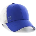 kepure-islenkta-melyna-snapback-new-york-yankees-mlb-47-brand