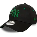 kepure-islenkta-juoda-reguliuojamas-vaikams-9forty-graphic-new-york-yankees-mlb-new-era