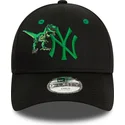 kepure-islenkta-juoda-reguliuojamas-vaikams-9forty-graphic-new-york-yankees-mlb-new-era