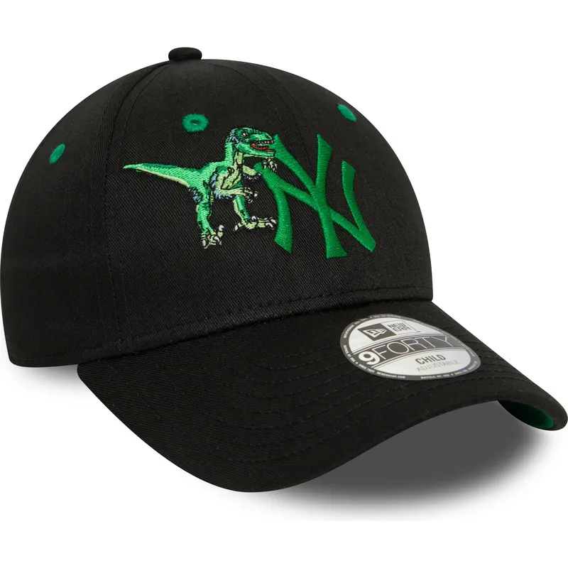 kepure-islenkta-juoda-reguliuojamas-vaikams-9forty-graphic-new-york-yankees-mlb-new-era