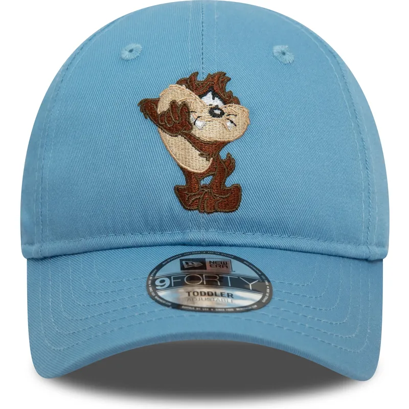 niebieska-zakrzywiona-czapka-dziecieca-9forty-z-regulacja-z-diablem-tasmanskim-looney-tunes-od-new-era
