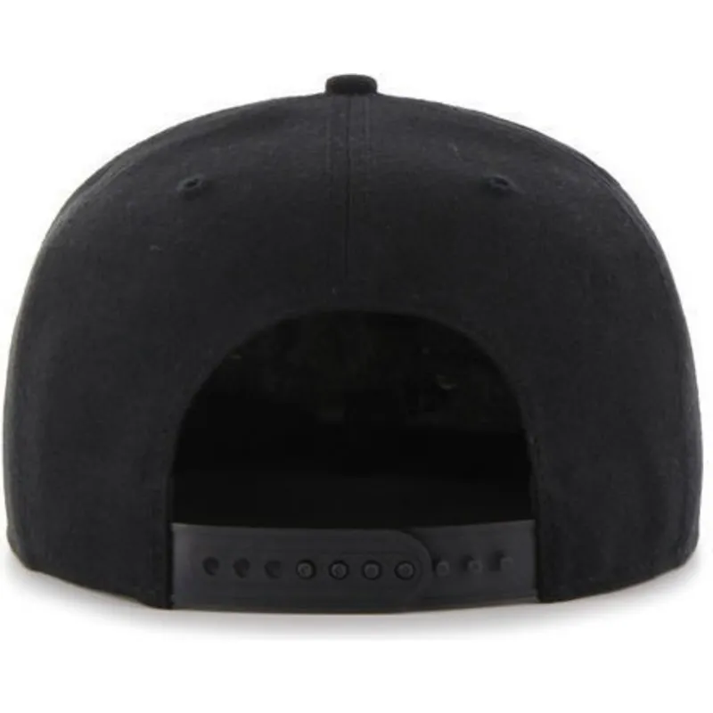 kepure-plokscia-juoda-snapback-chicago-white-sox-mlb-47-brand