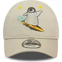 kepure-islenkta-smelio-reguliuojamas-vaikams-9forty-character-pinguino-new-era