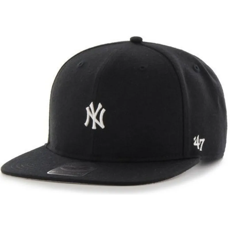 kepure-plokscia-juoda-snapback-new-york-yankees-mlb-47-brand kepure-plokscia-juoda-snapback-new-york-yankees-mlb-47-brand