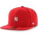 kepure-plokscia-raudona-snapback-new-york-yankees-mlb-47-brand