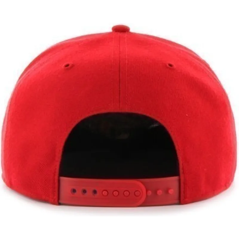 kepure-plokscia-raudona-snapback-new-york-yankees-mlb-47-brand