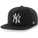 kepure-plokscia-juoda-snapback-new-york-yankees-mlb-47-brand