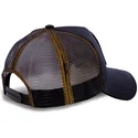 kepure-islenkta-juoda-snapback-vaikams-kiddaf1-daffy-duck-looney-tunes-capslab