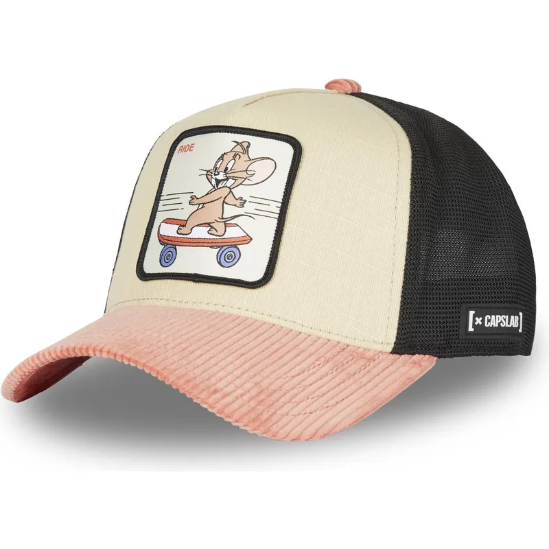 czapka-trucker-wielokolorowa-jerry-ride-rid-looney-tunes-od-capslab