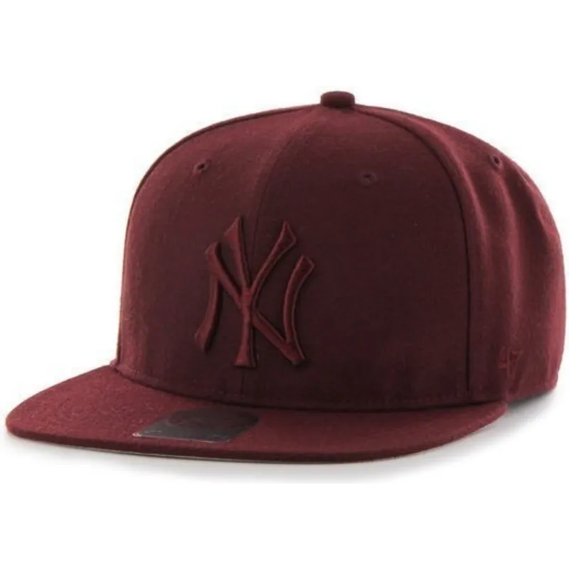 kepure-plokscia-raudona-snapback-new-york-yankees-mlb-47-brand kepure-plokscia-raudona-snapback-new-york-yankees-mlb-47-brand