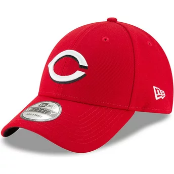 Wyginięta czapka czerwona z regulacją 9FORTY The League Cincinnati Reds MLB New Era