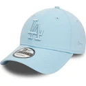 kepure-islenkta-melyna-reguliuojamas-9forty-league-essential-los-angeles-dodgers-mlb-new-era