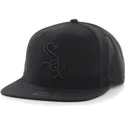 kepure-plokscia-juoda-snapback-chicago-white-sox-mlb-47-brand