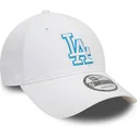 kepure-islenkta-balta-reguliuojamas-9forty-team-outline-los-angeles-dodgers-mlb-new-era