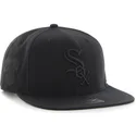 kepure-plokscia-juoda-snapback-chicago-white-sox-mlb-47-brand