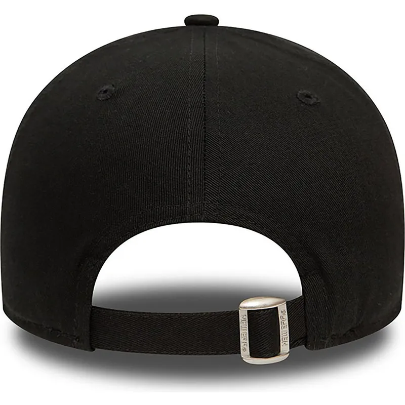 kepure-islenkta-juoda-reguliuojamas-9forty-team-outline-los-angeles-dodgers-mlb-new-era