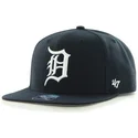 kepure-plokscia-tamsiai-melyna-snapback-detroit-tigers-mlb-47-brand