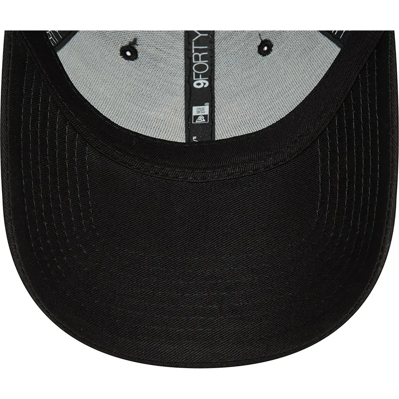 kepure-islenkta-juoda-reguliuojamas-9forty-team-outline-new-york-yankees-mlb-new-era