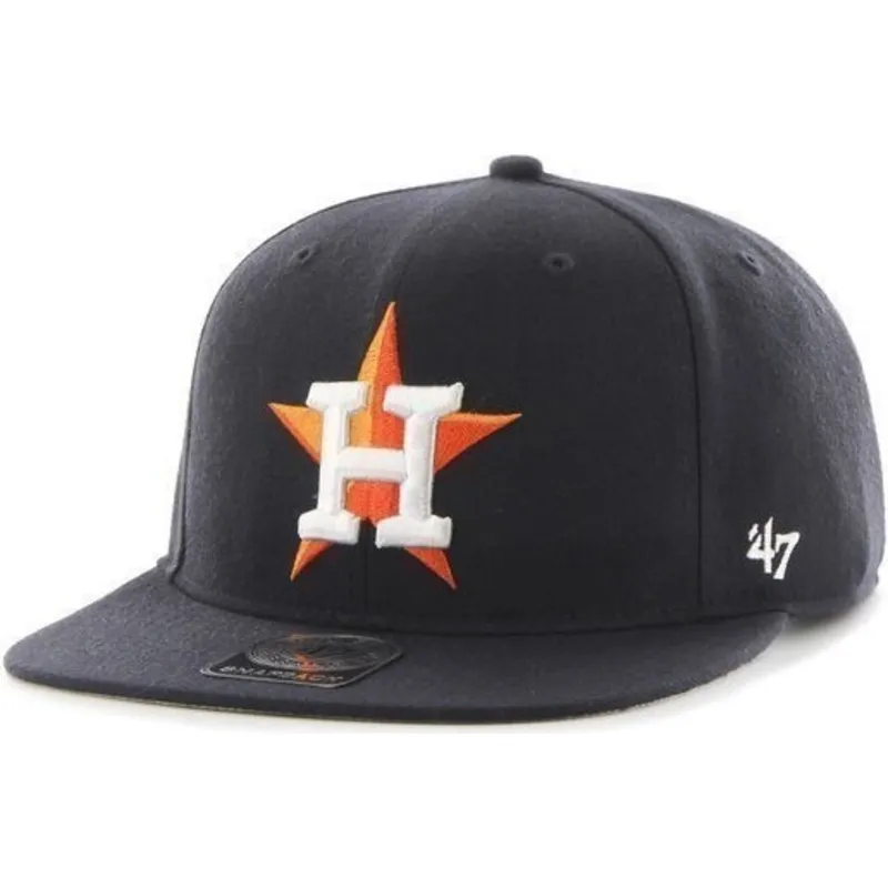 kepure-plokscia-tamsiai-melyna-snapback-houston-astros-mlb-47-brand
