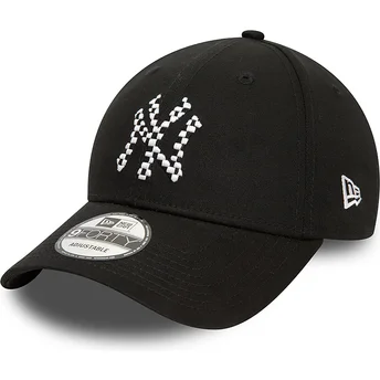 Cap išlenkta black adjustable strap 9FORTY Seasonal Infill New York Yankees MLB New Era