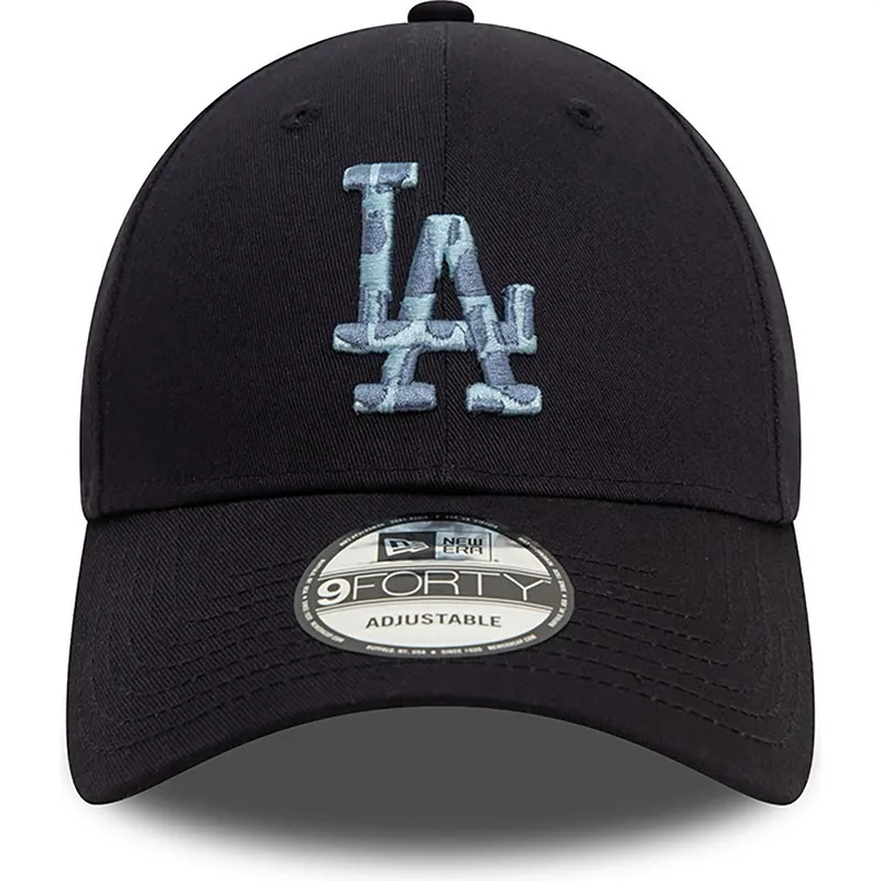 kepure-islenkta-tamsiai-melyna-reguliuojamas-9forty-animal-infill-los-angeles-dodgers-mlb-new-era