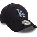 kepure-islenkta-tamsiai-melyna-reguliuojamas-9forty-animal-infill-los-angeles-dodgers-mlb-new-era