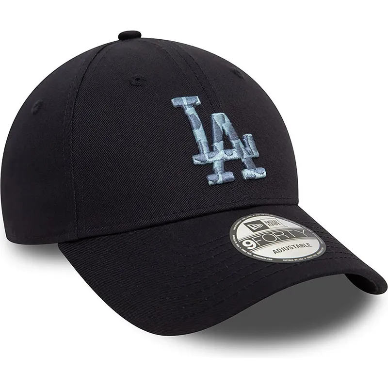 kepure-islenkta-tamsiai-melyna-reguliuojamas-9forty-animal-infill-los-angeles-dodgers-mlb-new-era