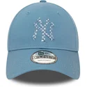 kepure-islenkta-melyna-reguliuojamas-9forty-seasonal-infill-new-york-yankees-mlb-new-era