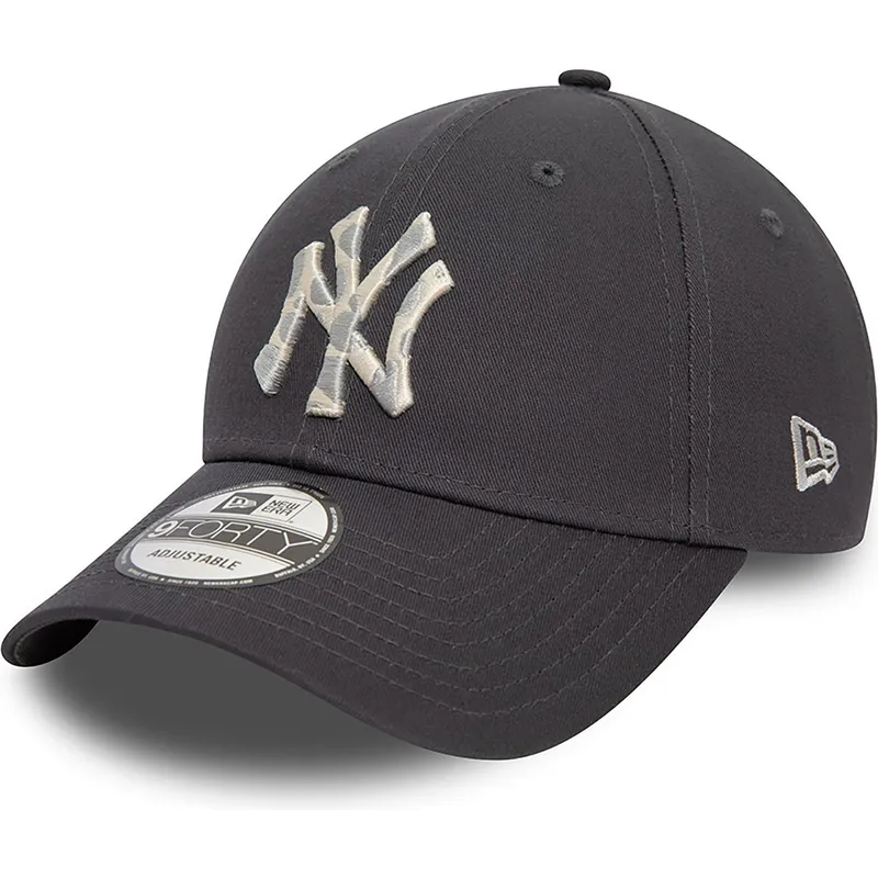 regulowana-szara-czapka-z-zakrzywionym-daszkiem-9forty-animal-infill-new-york-yankees-mlb-od-new-era