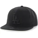 czarna-czapka-z-daszkiem-snapback-z-czarnym-logo-los-angeles-dodgers-mlb-sure-shot-od-47-brand