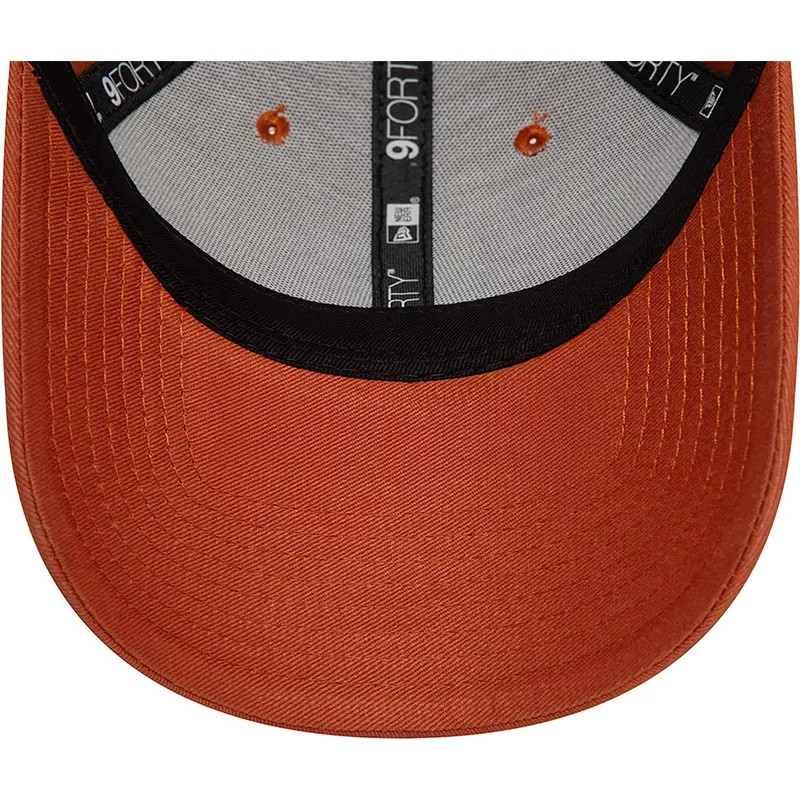 kepure-islenkta-ruda-reguliuojamas-9forty-seasonal-infill-los-angeles-dodgers-mlb-new-era
