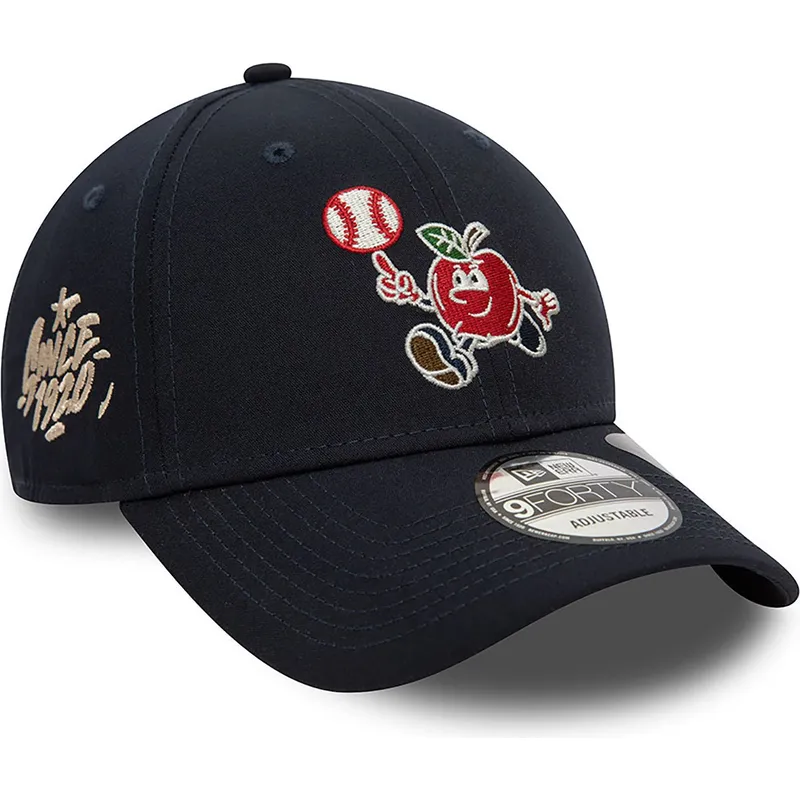 kepure-islenkta-tamsiai-melyna-reguliuojamas-9forty-repreve-baseball-apple-new-era