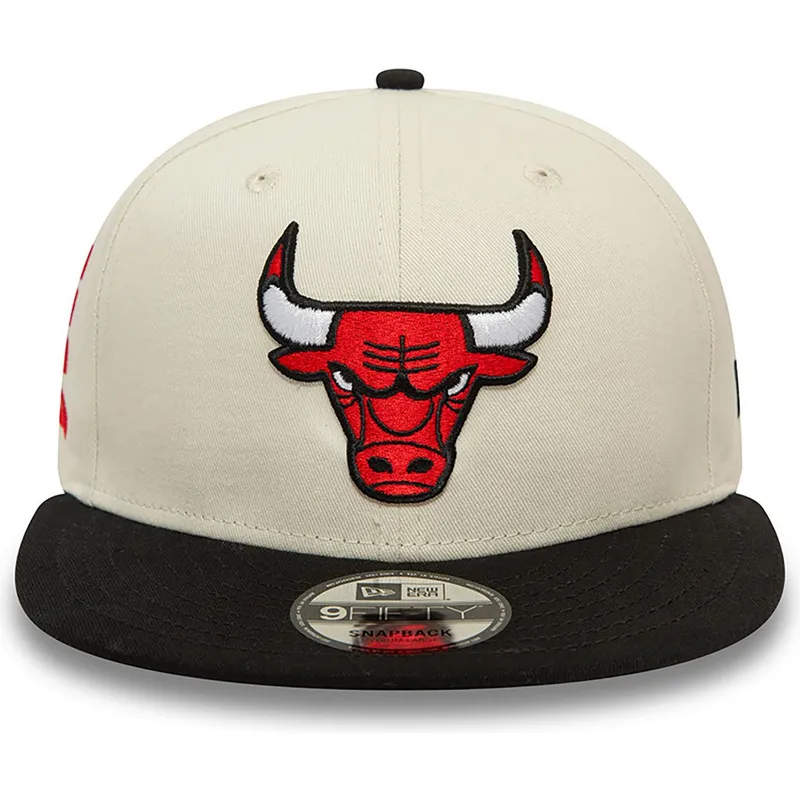 czapka-z-plaskim-daszkiem-bezowo-czarna-snapback-9fifty-logo-chicago-bulls-nba-new-era