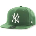 kepure-plokscia-zalia-snapback-new-york-yankees-mlb-47-brand