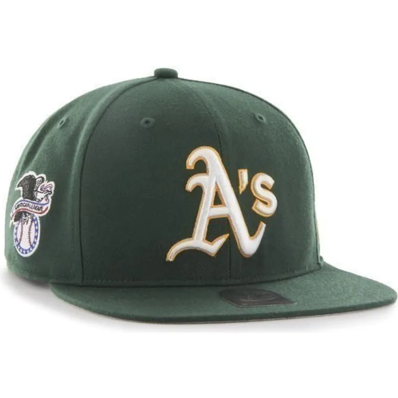 kepure-plokscia-zalia-snapback-oakland-athletics-mlb-47-brand