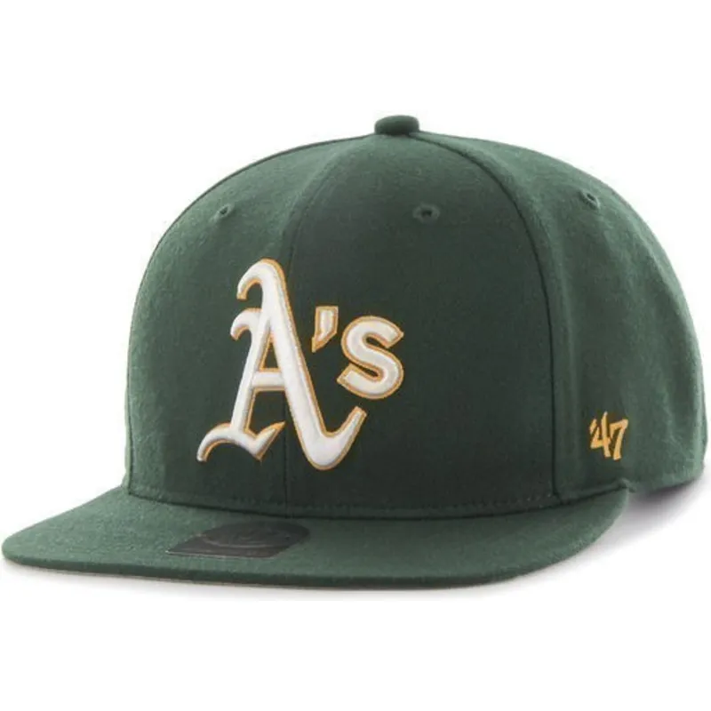kepure-plokscia-zalia-snapback-oakland-athletics-mlb-47-brand