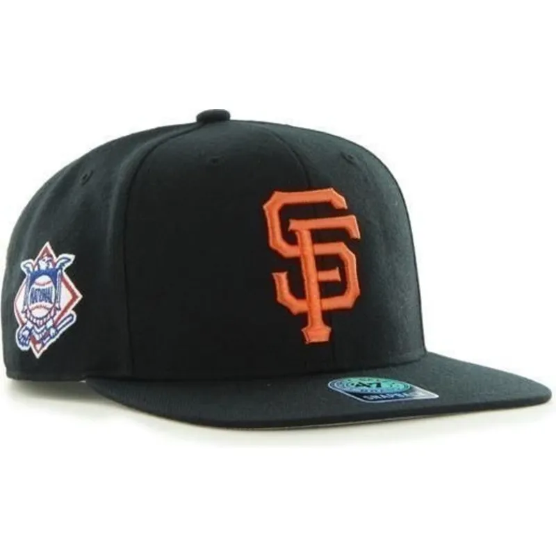 kepure-plokscia-juoda-snapback-san-francisco-giants-mlb-47-brand